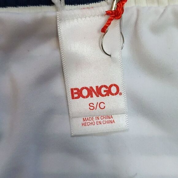Bongo stripe ruffle swim bottom S NWT - Picture 5 of 8